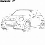 Mini Cooper Draw Drawing Drawingforall Car Sketch Drawings Sketches sketch template