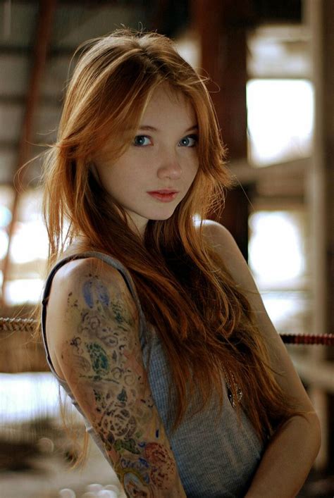 Olesya Kharitonova Beautiful Redhead Redhead Girl Red Hair