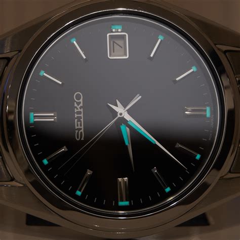 seiko classic quartz dial  lume rjapanesewatches