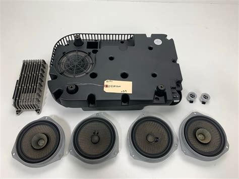 fiat  beats speaker set subwoofer amplifier oem ebay