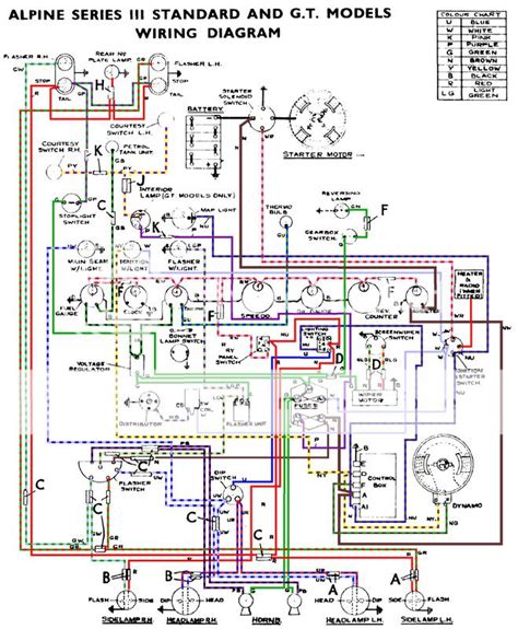 alpine type   wiring diagram