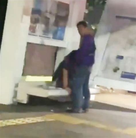 Couple Caught On Camera Having Oral Sex At Bus Stop Could Face Two