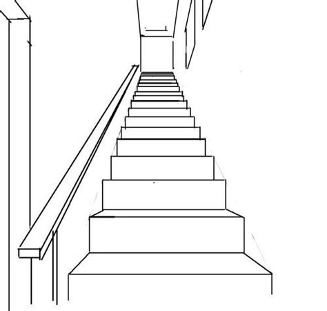crispys perspective tips  basics  drawing stairs basic drawing