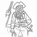 Pirates Coloring Caribbean Pages Kraken Pearl Logo Top Getcolorings Beard Color sketch template
