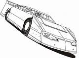 Racecar Nascar Rennwagen Ausdrucken Gcssi sketch template