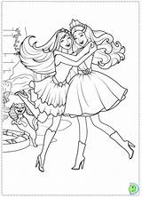 Coloring Popstar Princess Barbie Print Dinokids Close sketch template