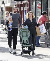 Image result for Russell Brand and wife and Kids. Size: 170 x 206. Source: www.dailymail.co.uk