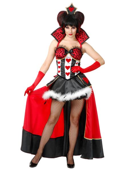 Sexy Velvet Alice In Wonderland Queen Of Hearts Costume