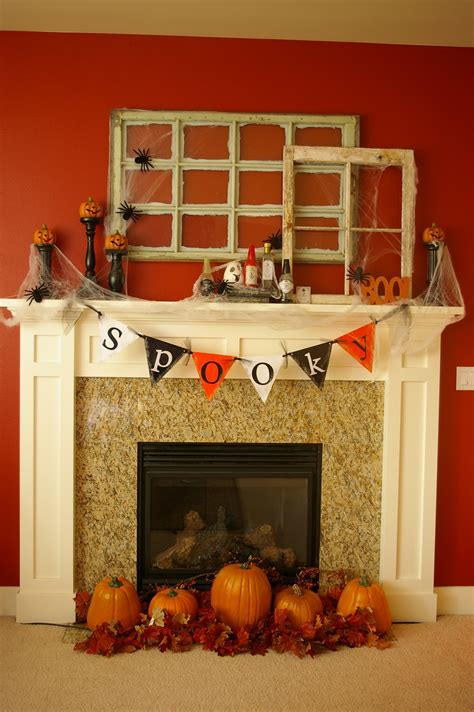 awesome halloween decorating ideas orange wall flag interior design center inspiration