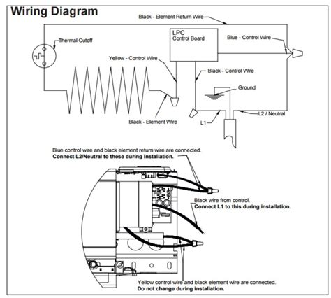 wiring part identification thermal cutoff  baseboard heater love improve life
