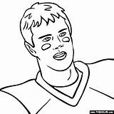 Coloring Matt Ryan Brady Tom Pages Thecolor Comments Football Coloringhome sketch template