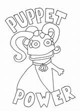 Puppet Coloring Pages Master Puppets Getcolorings Color Printable Good Mucket Wump Print sketch template