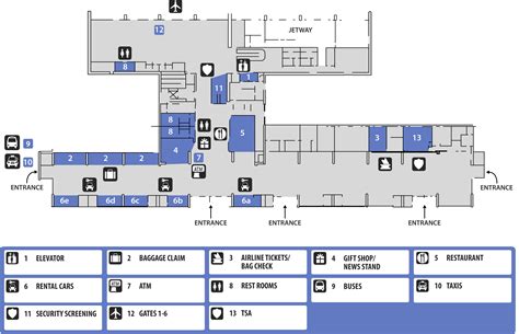 terminal maps columbus ga airport