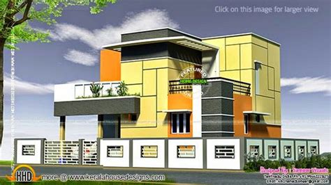 square feet small double storied house keralahousedesigns