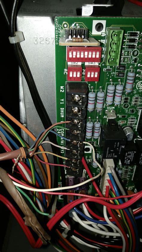 converting  legacy thermostat wiring