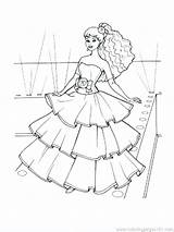 Coloring Pages Flamenco Dancer Dress Bible Prom Getcolorings Getdrawings Colorings sketch template