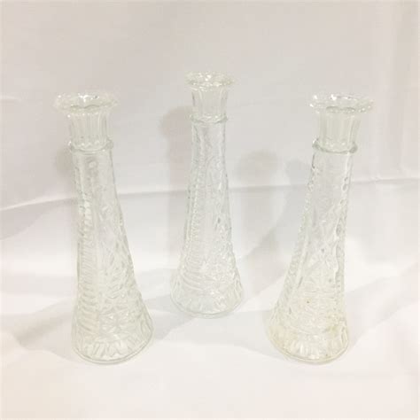 vamila vintage clear bud vase rental vintagebash