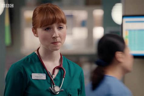 casualty cast bea kinsella leaving tonight as alicia munroe crumbles