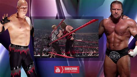 Full Length Match Raw Triple H Vs Kane Championship Vs