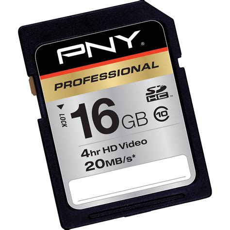 pny technologies gb sdhc memory card high p sdhg efs bh