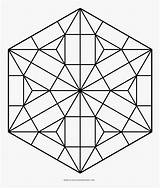 Hexagon Kindpng Pngfind sketch template
