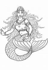 Mermaid Pages Coloring Printable Kids Dora Shamrock Pretty Color Print Adult Bestcoloringpagesforkids Kingdom Style sketch template
