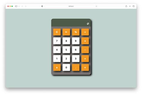 simple calculator  html css  js codewithcurious