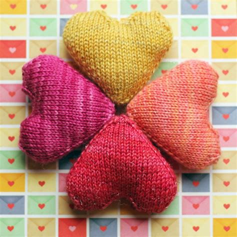 knit   heart knitting