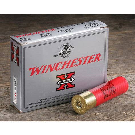 Winchester Super X Buckshot 12 Gauge Xb1200 2 3 4 00 Buck 9 Pellets 5
