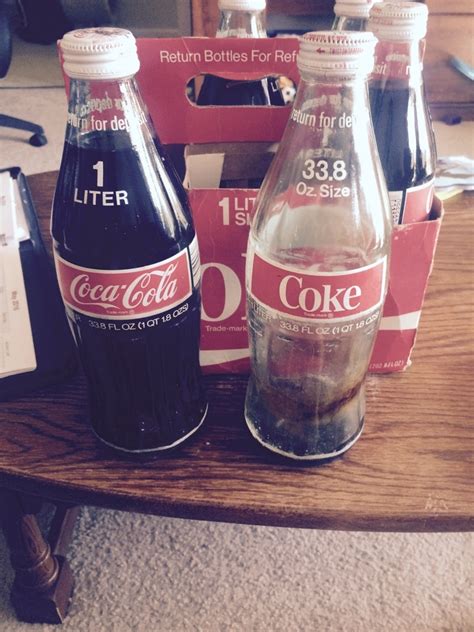 1 Liter Coke Glasses Purchased Some Time In 85 Collectors Weekly