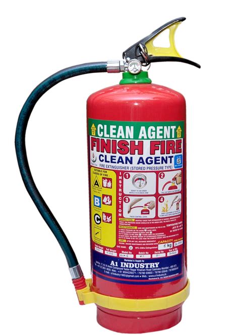 based  class abc clean agent fire extinguishers id