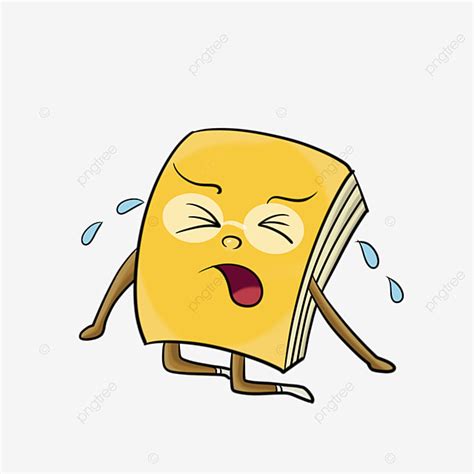 big book png picture big yellow book illustration big crying book
