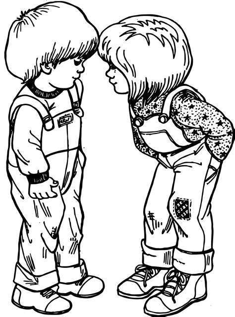 friends  coloring page wecoloringpagecom