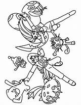 Coloring Pages Pokemon Rocket Team Diamond Pearl Popular sketch template