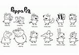 Peppa sketch template