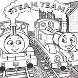 Thomas Coloring Pages Train Friends Printable Engine Tank Kids Percy Printables Print Online James Birthday Steam Sheets Children Colouring Color sketch template