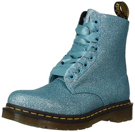 amazoncom dr martens womens  pascal glitter fashion boot shoes boots glitter