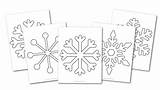 Snowflake Templates sketch template