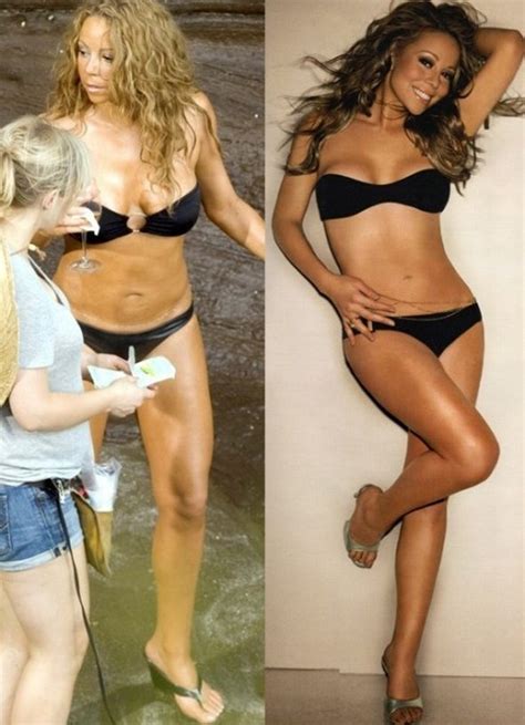 10 Celebrities Photoshopped Before And After
