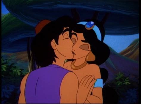 Image Aladdin Kiss  Disney Wiki Fandom Powered By