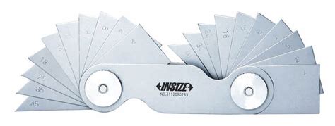 insize angle gauge set number  leaves  dimension type angle