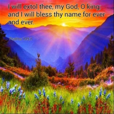 daily bible reading   extol thee  god psalm