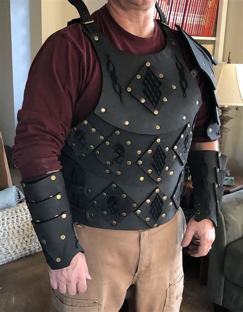 eva foam armor set cosplay rpg medieval armor chest etsy eva foam