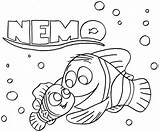 Coloring Nemo Printable Pages Getdrawings Finding sketch template