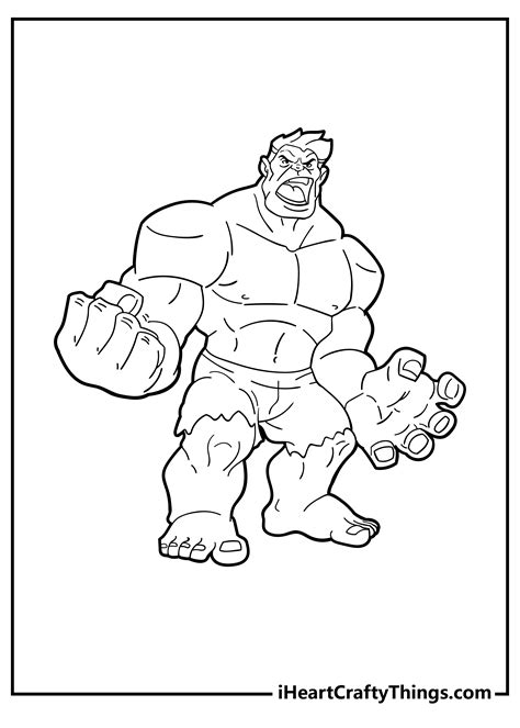 popular hulk coloring pages  toddler hulk face coloring pages