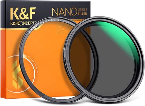 kf concept mm magnetic variable   lens filters adjustable neutral density waterproof
