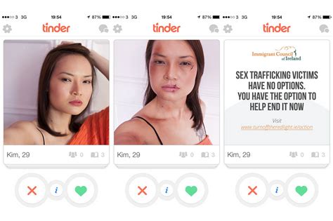 tinder fake profiles used to highlight scale of sex