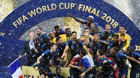 world cup 2018 final highlights france beat croatia