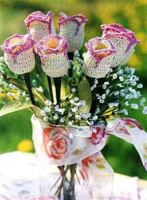 37 flower bouquet crochet pattern free diy to make
