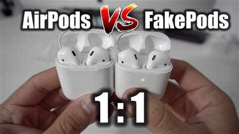 fake airpods  unboxing review youtube